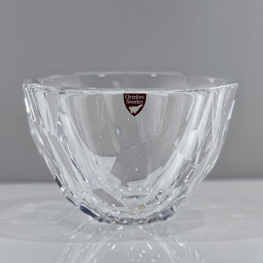Zwaar Kristallen Schaaltje “Zenith” – Anne Nilsson voor Orrefors (Jaren ‘80)