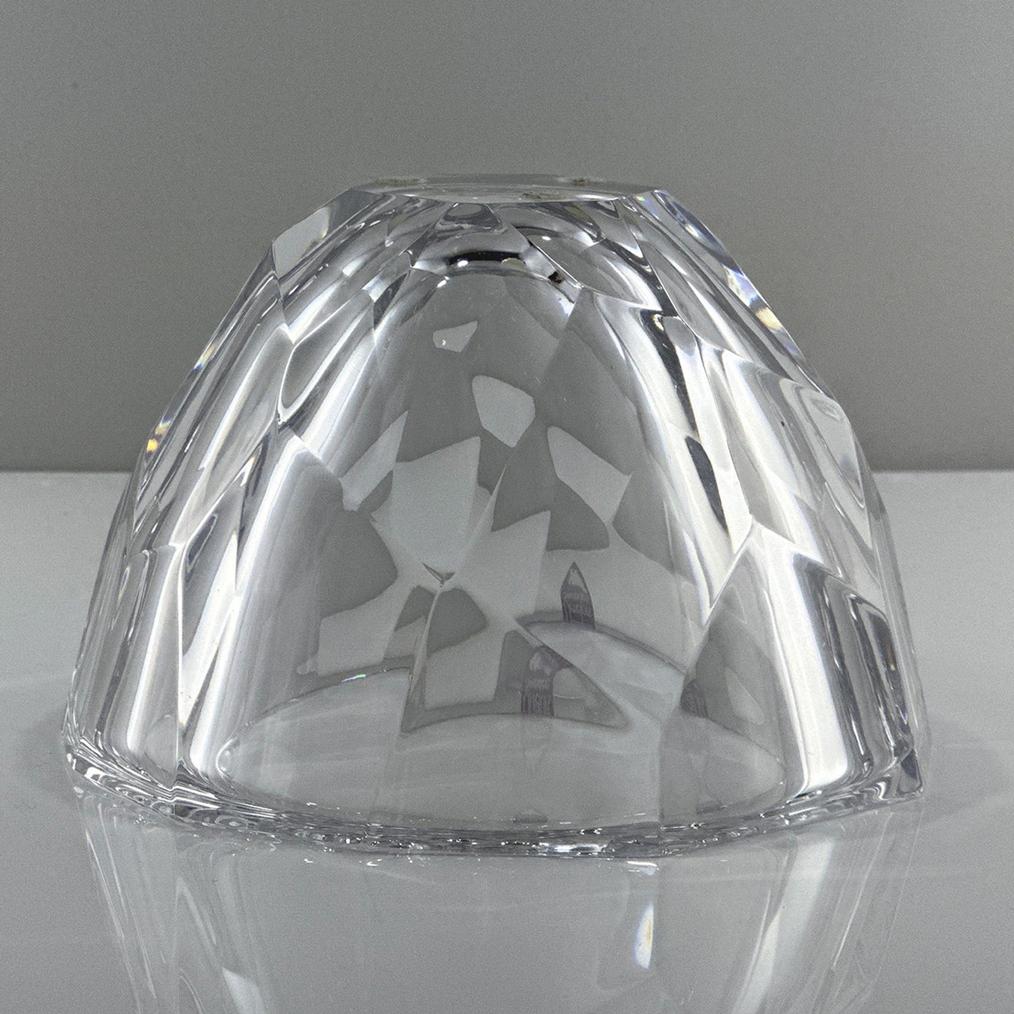 Heavy Crystal Bowl “Zenith” – Anne Nilsson for Orrefors (1980s)