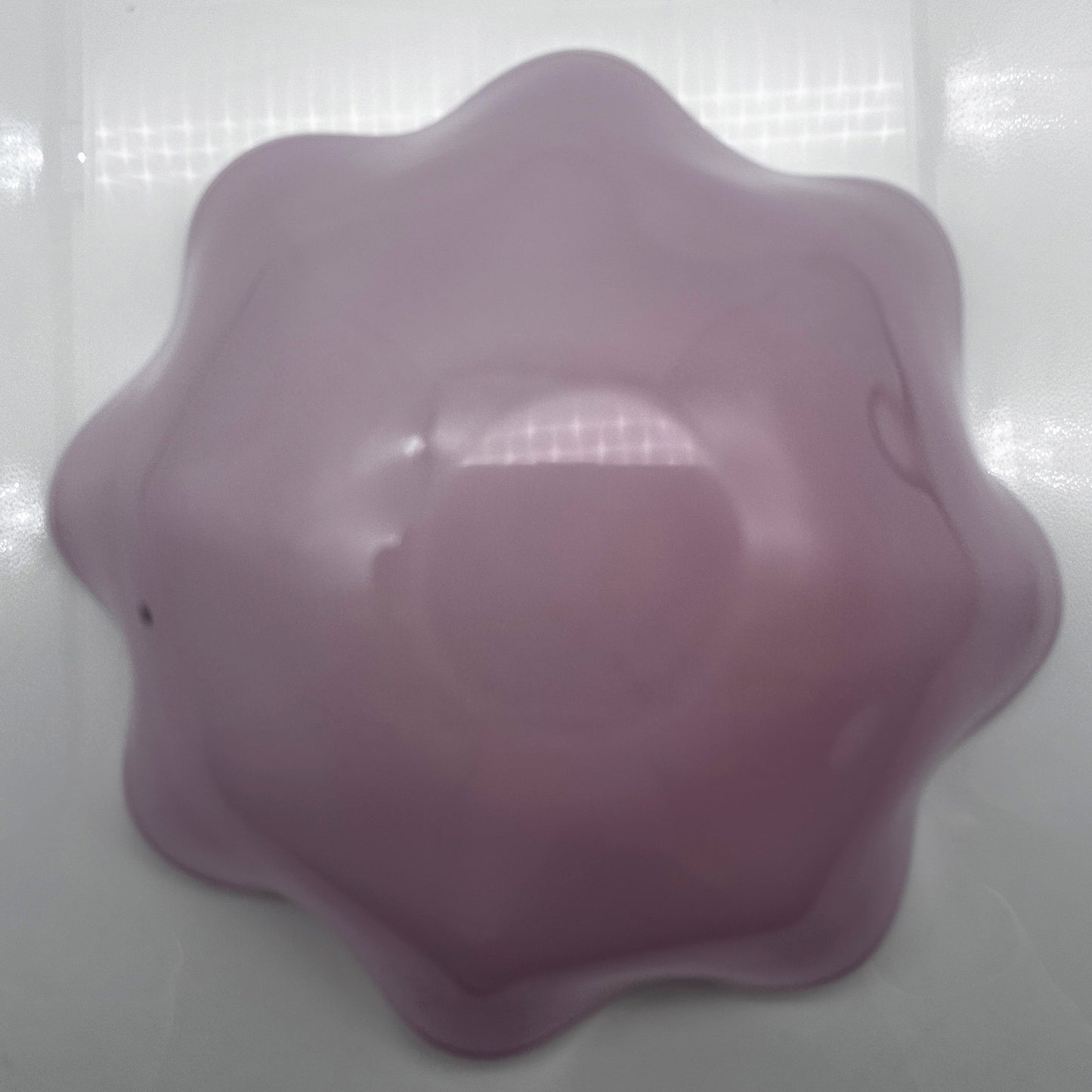 Crystal Bowl “Kantara” – Pastel Pink Opal Glass by Sven Palmqvist for Orrefors (1946-1960)