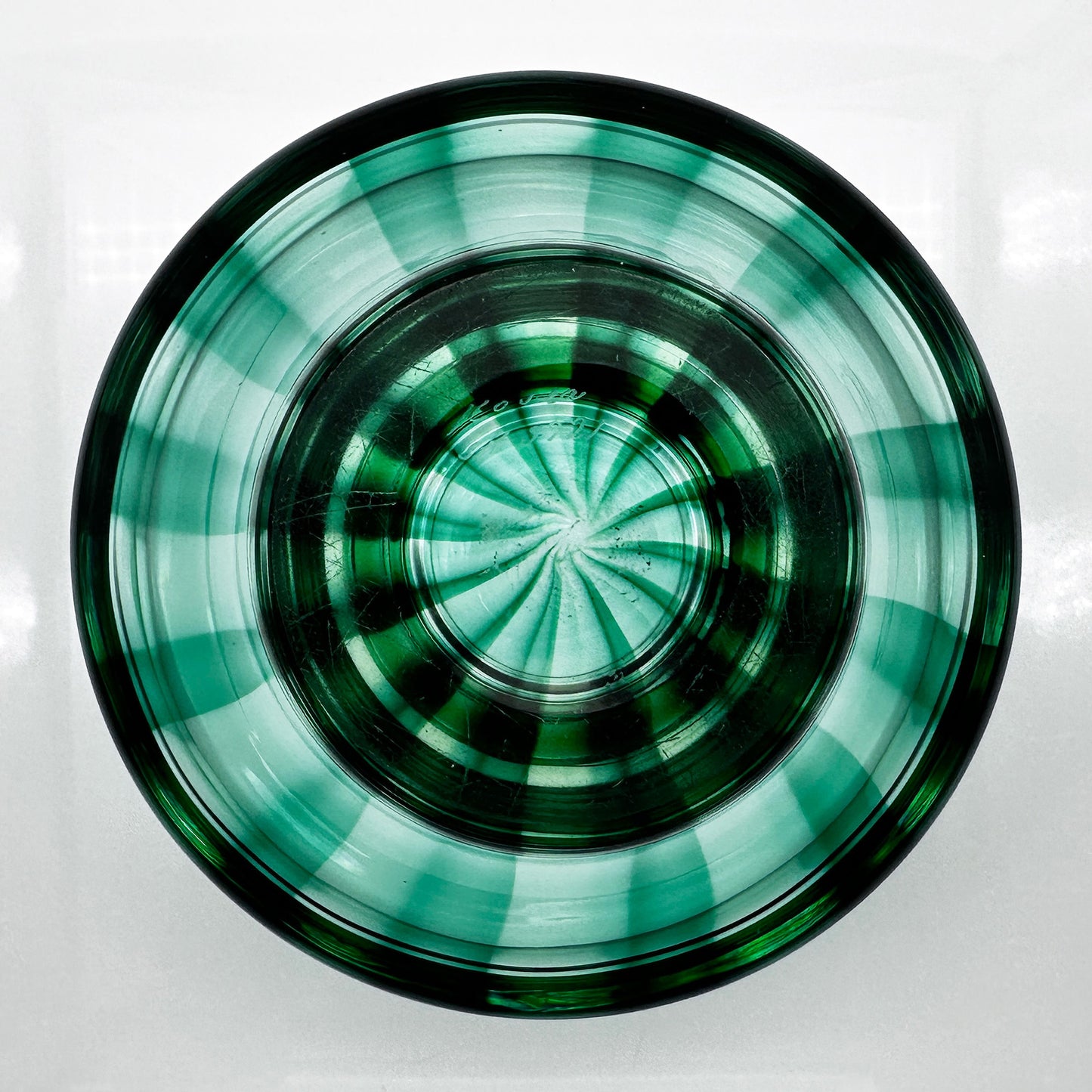 Mouth-blown Crystal Bowl – Kosta Boda, Mona Morales-Schildt, Swedish Art Glass (1960s)