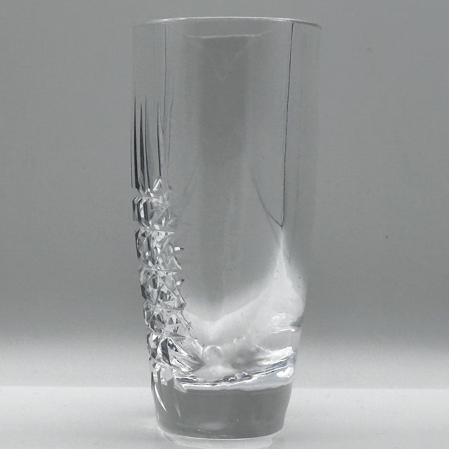 Geometric Cut Crystal Vase – Ingeborg Lundin for Orrefors (1960)