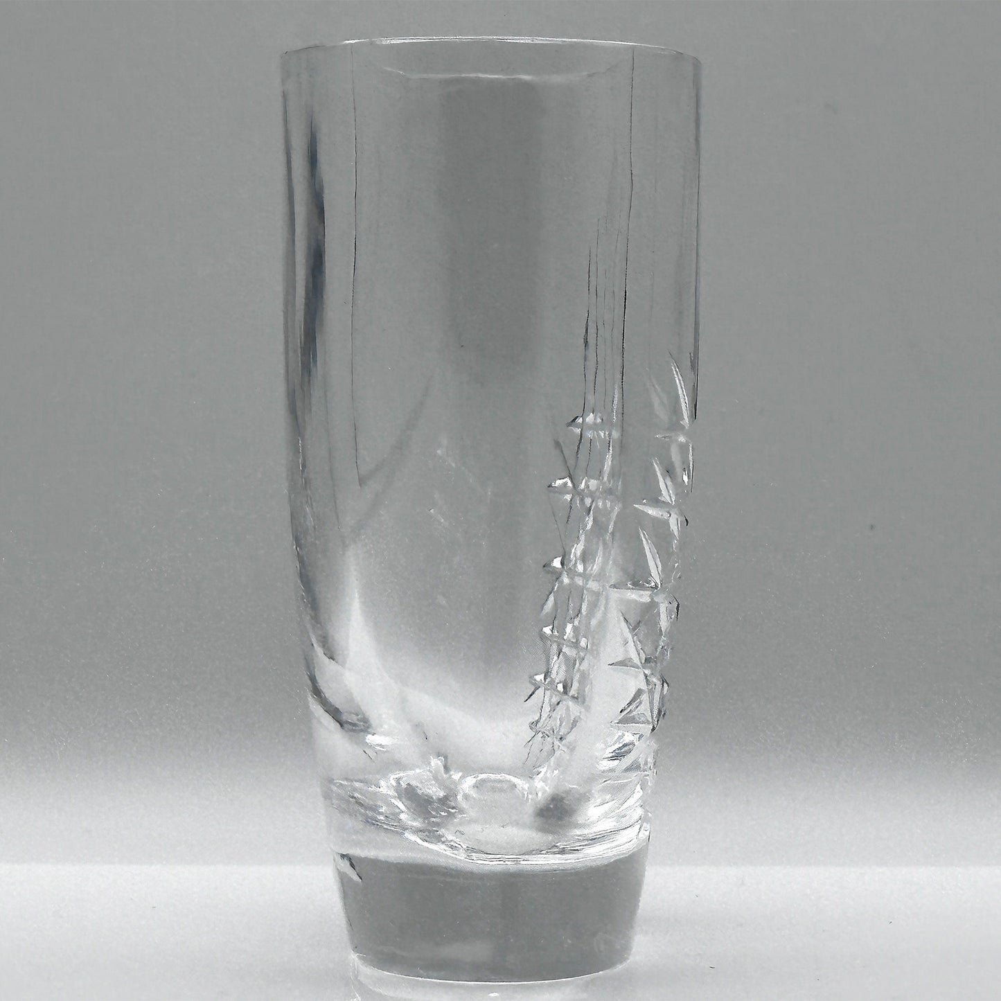 Geometric Cut Crystal Vase – Ingeborg Lundin for Orrefors (1960)