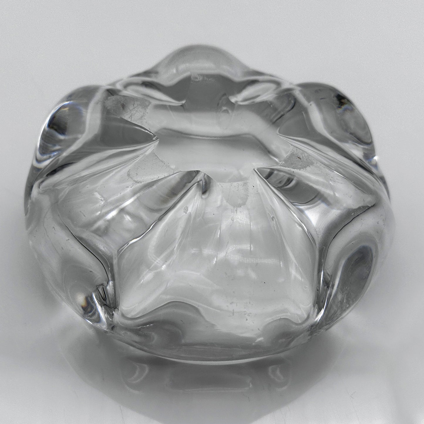 Vintage Crystal Bowl “Stella Polaris” – Vicke Lindstrand for Orrefors (1939)