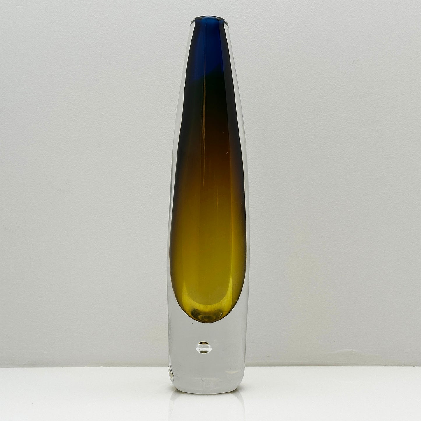 Vintage Kosta Boda Vase LH 1843 by Vicke Lindstrand – Mouth-blown Sommerso Artwork