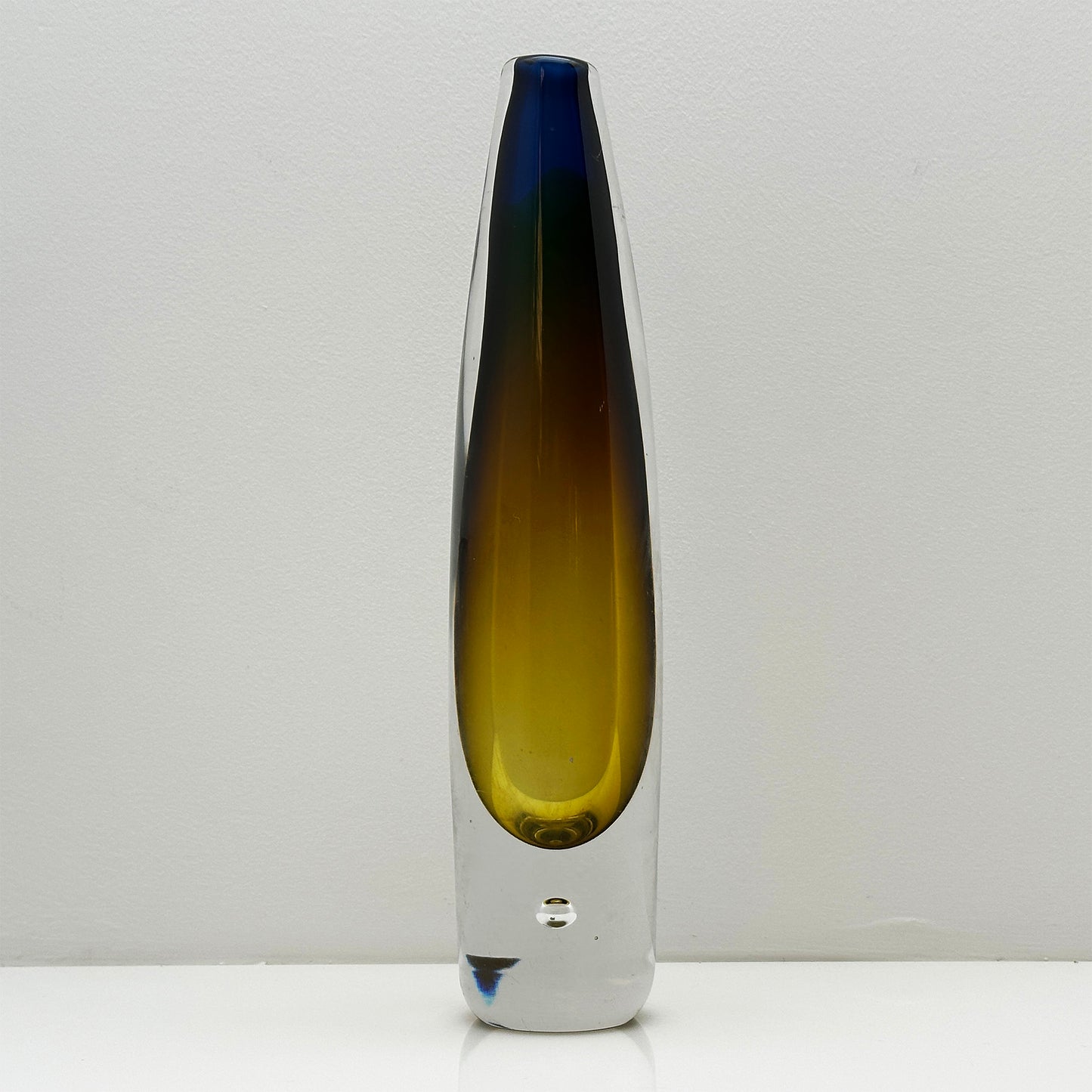 Vintage Kosta Boda Vase LH 1843 by Vicke Lindstrand – Mouth-blown Sommerso Artwork