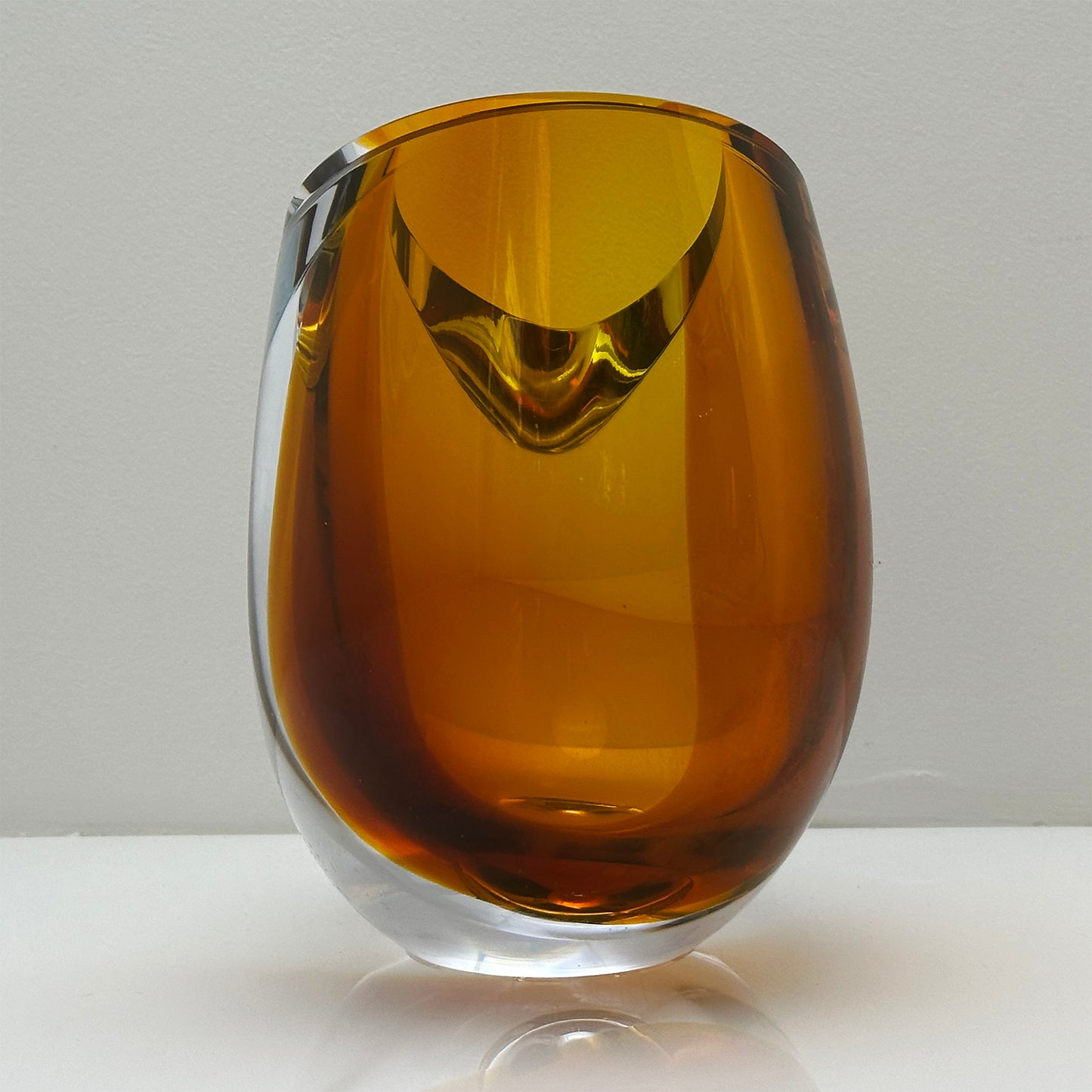 Mirage Vase by Göran Wärff for Kosta Boda. A masterpiece of Scandinavian glass design