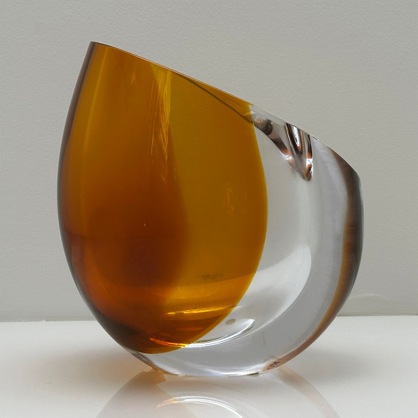 Mirage Vase by Göran Wärff for Kosta Boda. A masterpiece of Scandinavian glass design