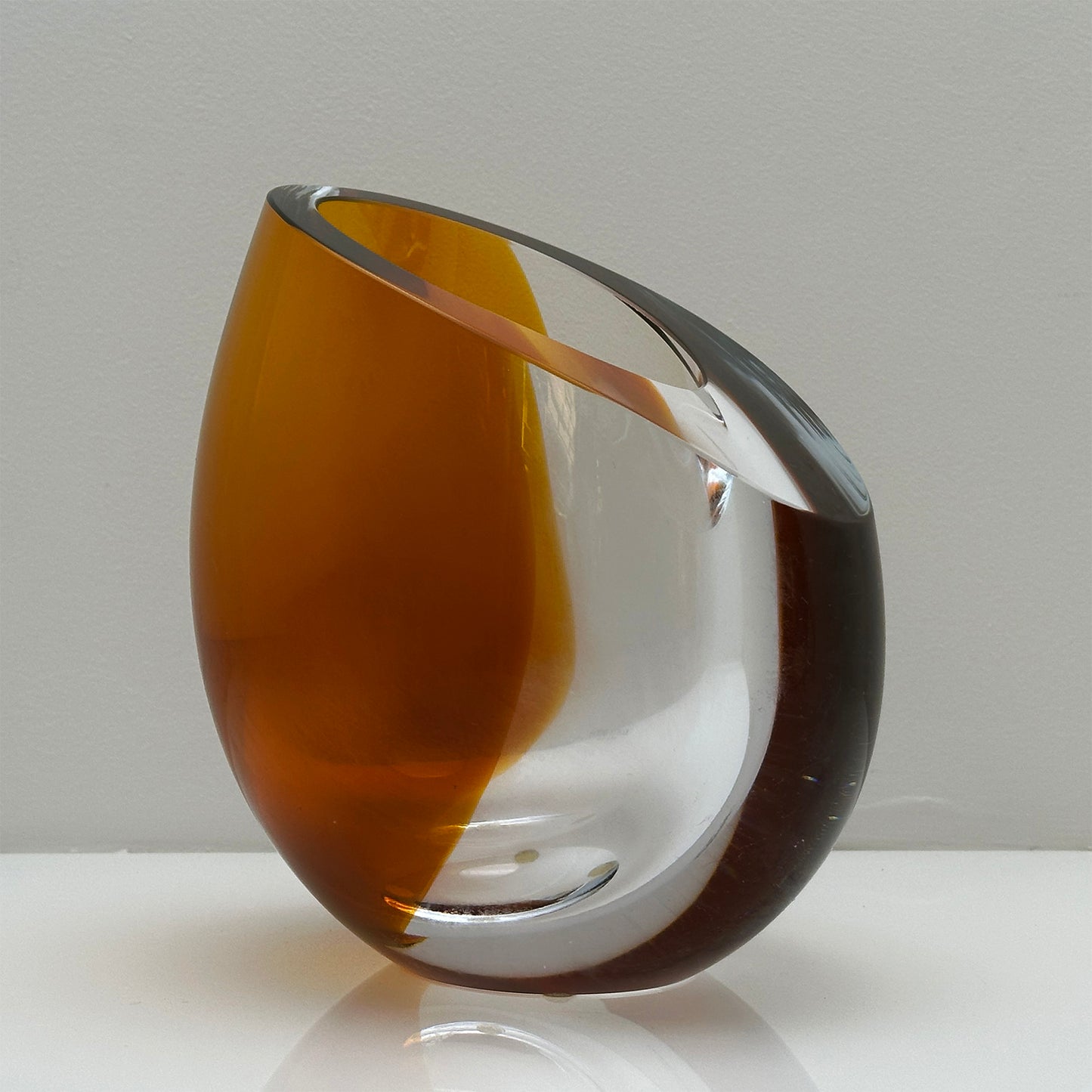 Mirage Vase by Göran Wärff for Kosta Boda. A masterpiece of Scandinavian glass design