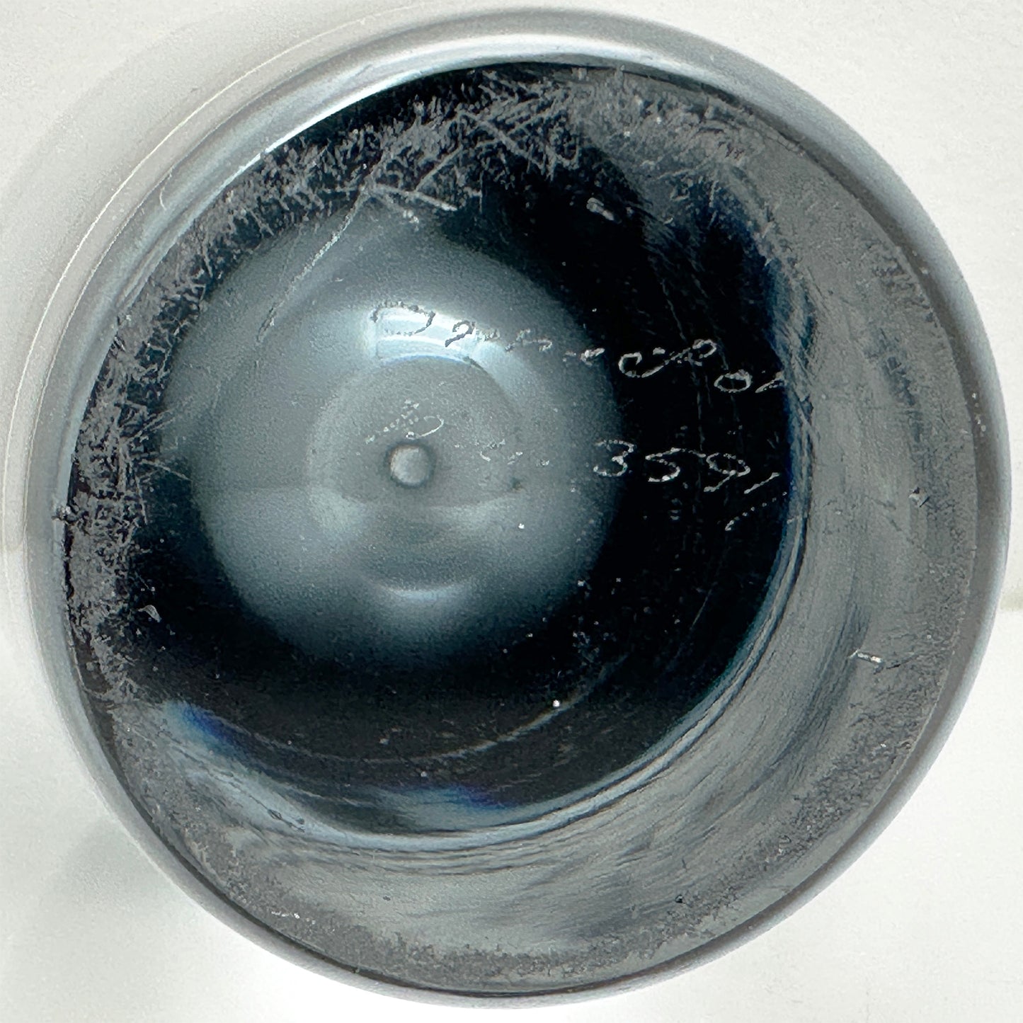 Rare grey vase by Sven Palmqvist for Orrefors