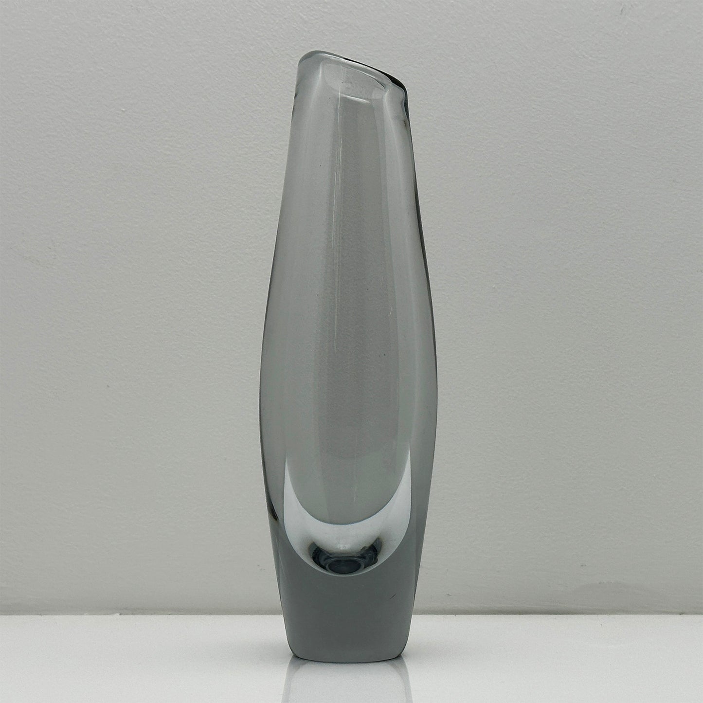 Orrefors Design Vaas - Sven Palmqvist Sommerso Glazen Vaas (23 cm)