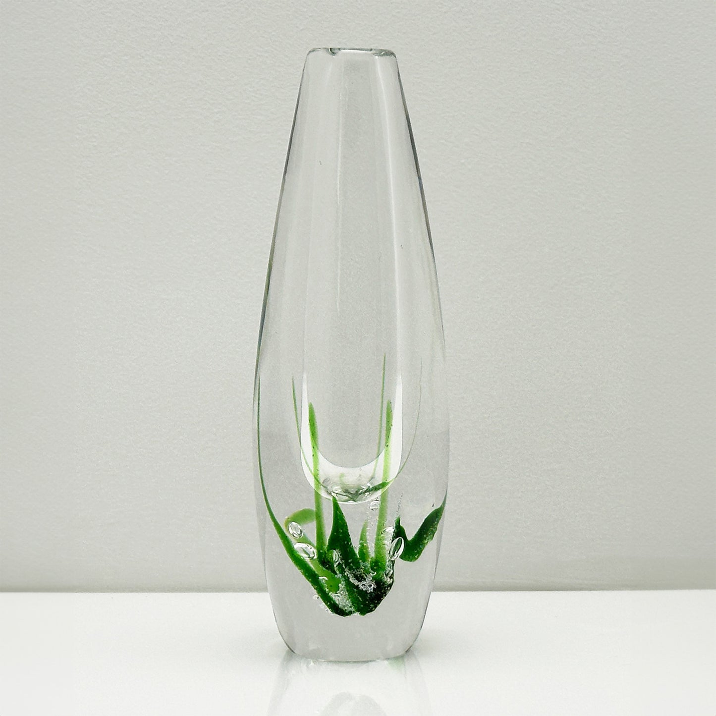 Mid-Century Modern „Seaweed“-Vase, Vicke Lindstrand für Kosta Boda